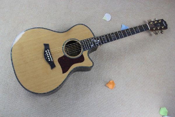 new nature wood taylor 916ce flower fretboard spruce body rosewood side electric guitar
new nature wood taylor 916ce flower fretboard spruce body rosewood side electric guitar