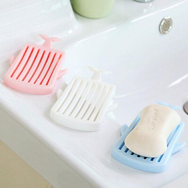 creative cute 1pcs whale dish portable soap dishes container bathroom accessories travel home plastic box
creative cute 1pcs whale dish portable soap dishes container bathroom accessories travel home plastic box