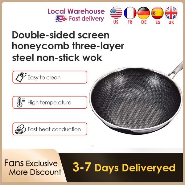 pans 304 stainless steel non stick wok frying pan 32cm caliber durable non-stick cooking pot kitchen cookware gas induction cooker
pans 304 stainless steel non stick wok frying pan 32cm caliber durable non-stick cooking pot kitchen cookware gas induction cooker