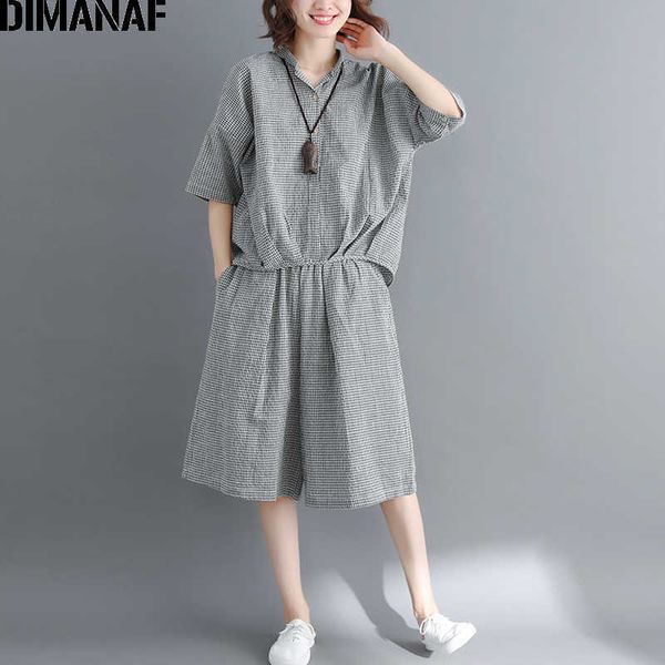 plus size women sets female lady shirts pants big summer loose casual plaid 2 pieces set clothes 210531, White
plus size women sets female lady shirts pants big summer loose casual plaid 2 pieces set clothes 210531, White