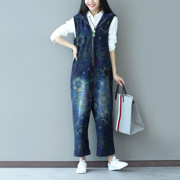 women's jumpsuits & rompers spring hole knitted denim overalls trousers loose large size printed jumpsuit tide collapse pants jeans vin, Black;white
women's jumpsuits & rompers spring hole knitted denim overalls trousers loose large size printed jumpsuit tide collapse pants jeans vin, Black;white