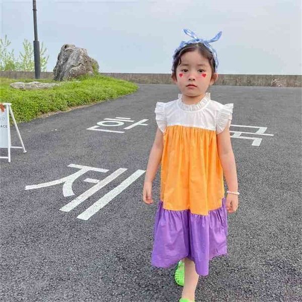 summer arrival girls fashion patchwork dress kids cotton es girl 210528, Red;yellow
summer arrival girls fashion patchwork dress kids cotton es girl 210528, Red;yellow