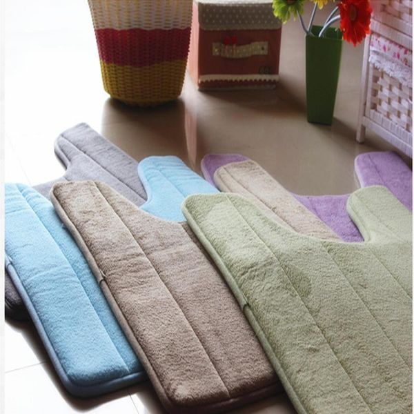 memory foam u-shaped anti slip absorbent toilet floor carpet mat washable bath pedestal pad rug home soft mats
memory foam u-shaped anti slip absorbent toilet floor carpet mat washable bath pedestal pad rug home soft mats