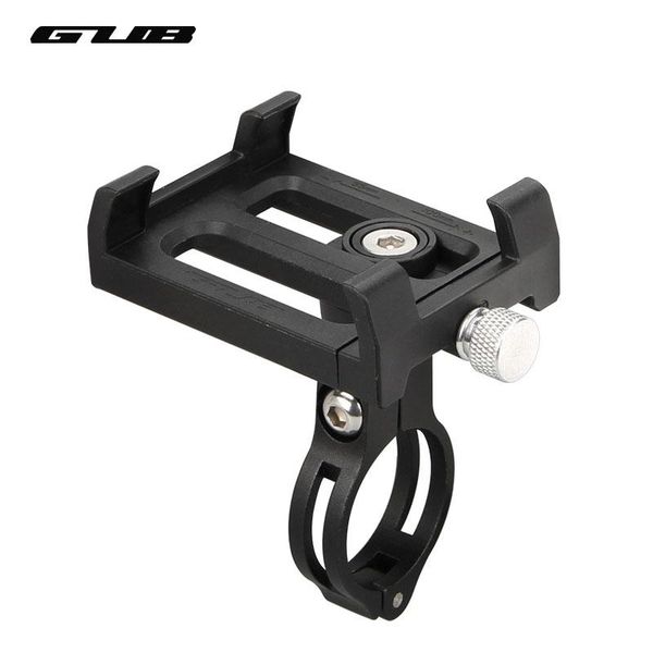 bike handlebars &components gub plus 3 phone mount 360 degree swivel width 5.5-10cm for smart gps holder support stand nylon pa66 base alloy