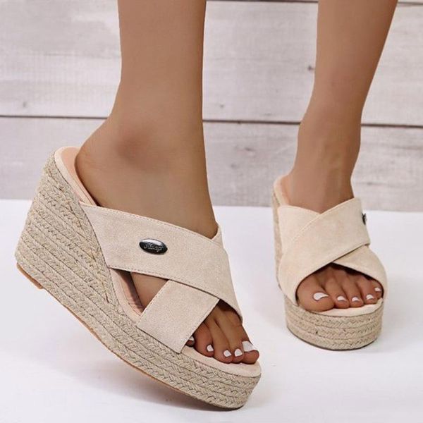 fashion 2021 summer women's sandals peep-toe shoes woman high-heeled platfroms casual wedges for women high heels dress, Black
fashion 2021 summer women's sandals peep-toe shoes woman high-heeled platfroms casual wedges for women high heels dress, Black