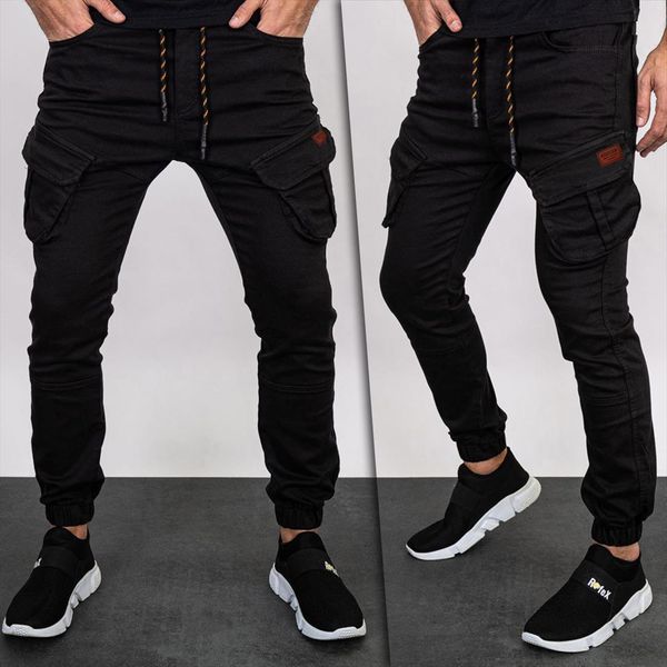 four seasons cargo joggers harajuku women pants sport thin jogging trousers male tactical overalls mens slim woven, Black
four seasons cargo joggers harajuku women pants sport thin jogging trousers male tactical overalls mens slim woven, Black