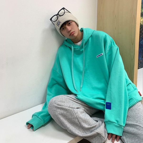 men's hoodies & sweatshirts cotton solid hoodie thin autumn hip hop male pullover clothes mens harajuku goth loose korean style, Black
men's hoodies & sweatshirts cotton solid hoodie thin autumn hip hop male pullover clothes mens harajuku goth loose korean style, Black