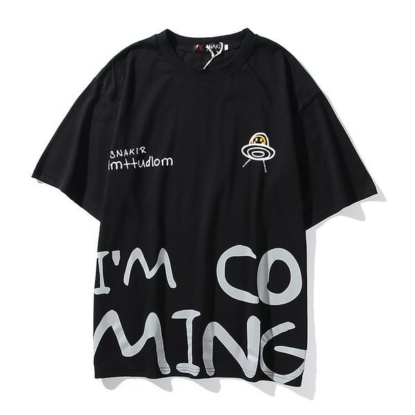 Street Fashion Brand Letter Graffiti Printed Short Tops Sleeve Men's Summer 2021 Loose T-shirt, White
Street Fashion Brand Letter Graffiti Printed Short Tops Sleeve Men's Summer 2021 Loose T-shirt, White
