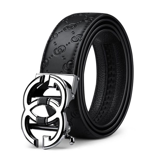 leather mens belt genuine designer strap automatic buckle fashion gold belts, Black;brown
leather mens belt genuine designer strap automatic buckle fashion gold belts, Black;brown