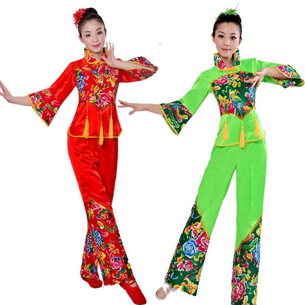 traditional chinese folk dance costume costumes yangko for hanfu women yangge woman clothing ancient cosplay, Black;red
traditional chinese folk dance costume costumes yangko for hanfu women yangge woman clothing ancient cosplay, Black;red