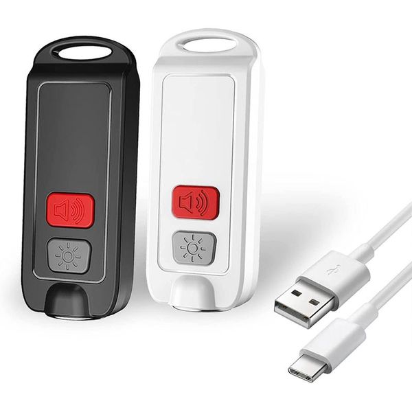 smart home sensor safe sound personal alarm - 130db rechargeable keychain with led for women child seniors
smart home sensor safe sound personal alarm - 130db rechargeable keychain with led for women child seniors
