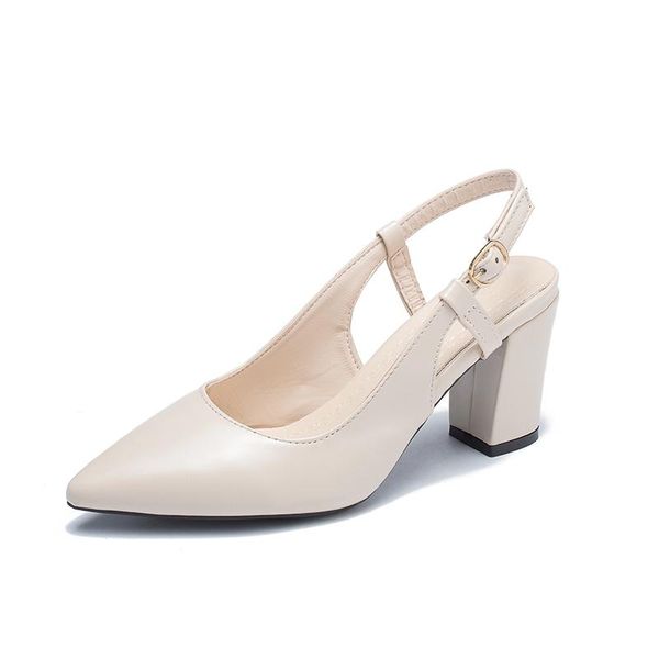 women sandals pointed toe buckle strap summer ladies female leather square high heels casual shoes woman pumps, Black
women sandals pointed toe buckle strap summer ladies female leather square high heels casual shoes woman pumps, Black