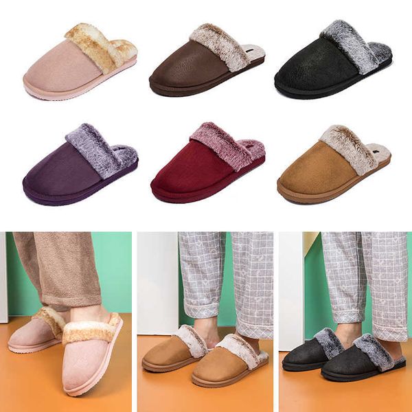 women indoor slippers warm plush home soft slipper anti slip autumn winter shoes house floor soft slient slides big size 210619, Black
women indoor slippers warm plush home soft slipper anti slip autumn winter shoes house floor soft slient slides big size 210619, Black