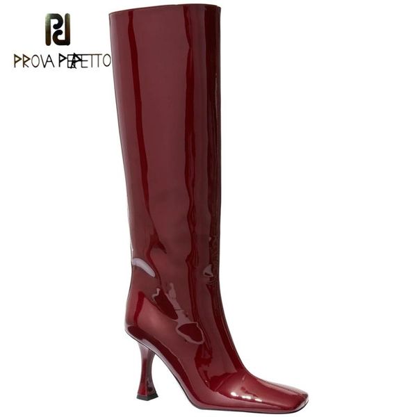 boots square toe patent leather stiletto high-heeled high women's thin sleeve one-step all-match knee, Black
boots square toe patent leather stiletto high-heeled high women's thin sleeve one-step all-match knee, Black