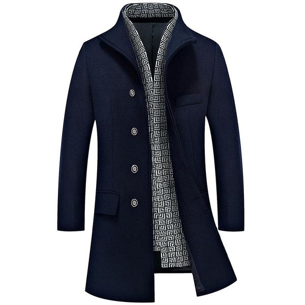 men's trench coats 2021 autumn winter slim windbreaker man wool coat men medium-long woolen cashmere outerwear, Tan;black
men's trench coats 2021 autumn winter slim windbreaker man wool coat men medium-long woolen cashmere outerwear, Tan;black
