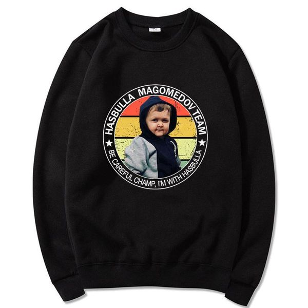 men's hoodies & sweatshirts hasbulla fighting printed o-neck oversize classic cotton comfortable unsiex trip streetwear, Black
men's hoodies & sweatshirts hasbulla fighting printed o-neck oversize classic cotton comfortable unsiex trip streetwear, Black