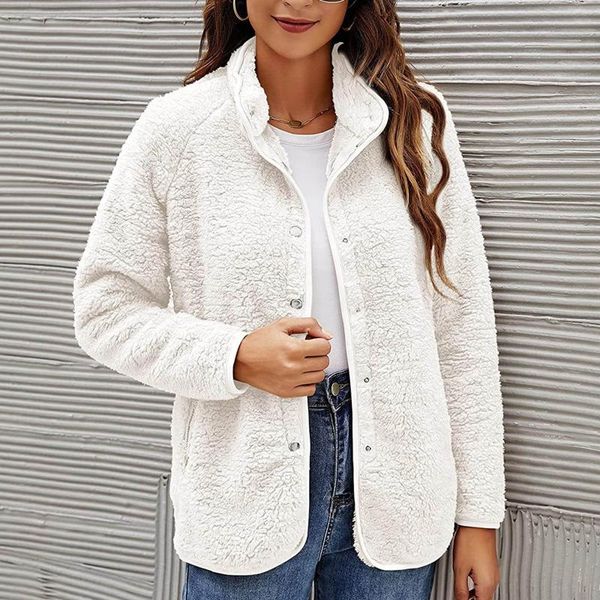 women's jackets women long sleeve coat casual button down warm fuzzy fleece harajuku jacket oversized winter outwear with pocket biker, Black;brown
women's jackets women long sleeve coat casual button down warm fuzzy fleece harajuku jacket oversized winter outwear with pocket biker, Black;brown