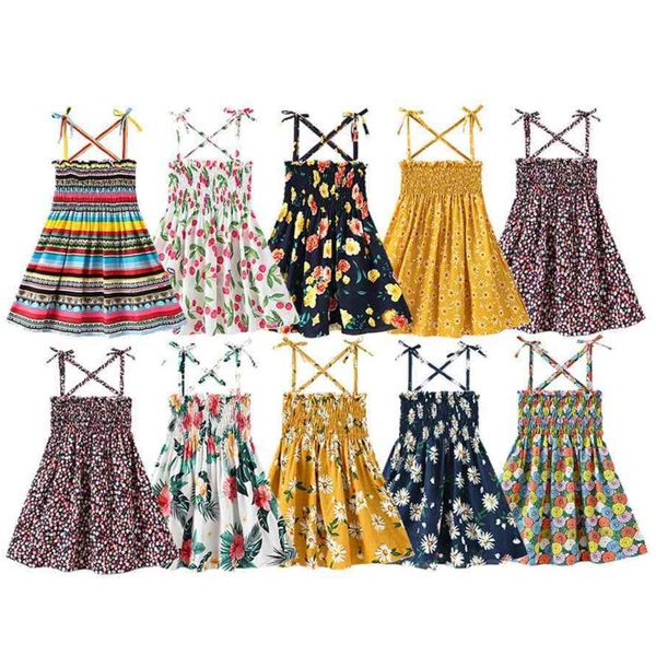 30 colors kid girl's pleated summer dress suspender skirt sleeveless knee long dresses floral striped flower rainbow stripes casual bea, Red;yellow
30 colors kid girl's pleated summer dress suspender skirt sleeveless knee long dresses floral striped flower rainbow stripes casual bea, Red;yellow