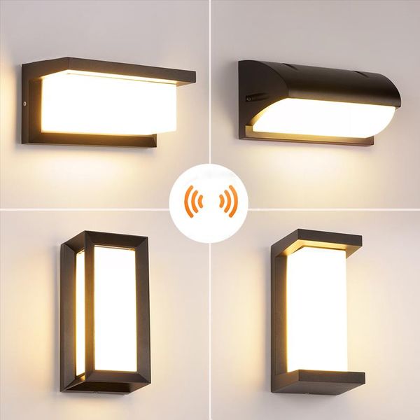 wall lamp outdoor waterproof led light radar motion sensor ac90-260v aluminum garden porch lights lamps
wall lamp outdoor waterproof led light radar motion sensor ac90-260v aluminum garden porch lights lamps