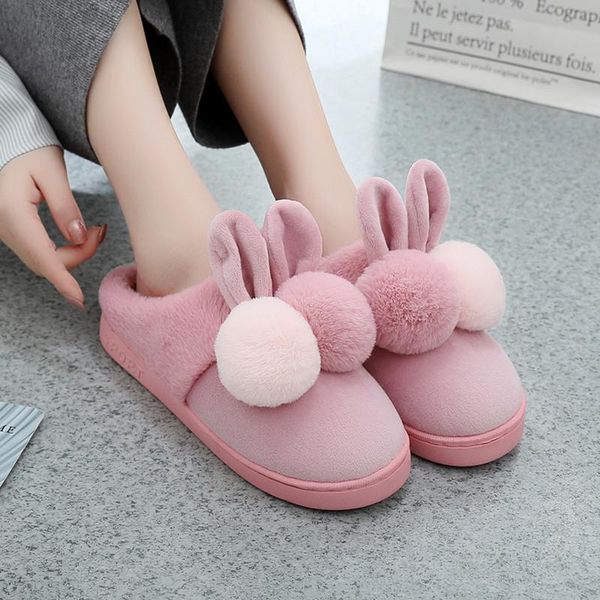 slippers casual ear flip flops cute antumn winter women indoor cartoon slipper with soft sole house plush shoes b422, Black
slippers casual ear flip flops cute antumn winter women indoor cartoon slipper with soft sole house plush shoes b422, Black