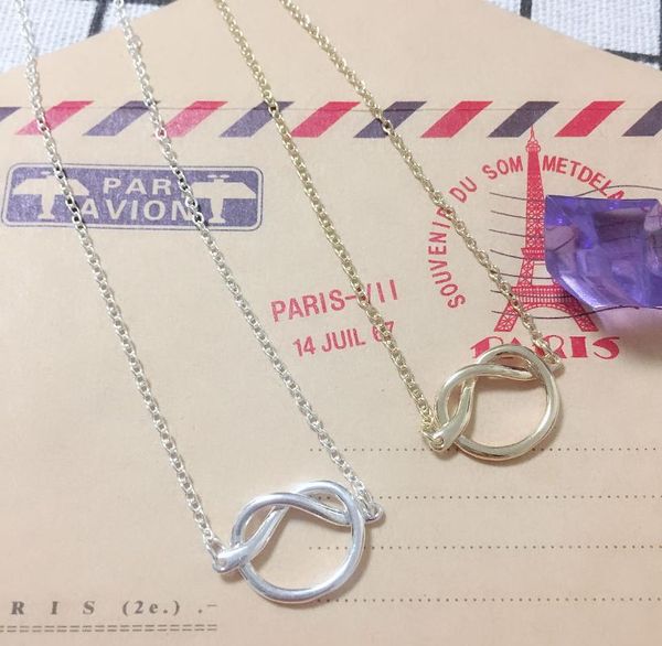pendant necklaces fashion simple classic stainless steel wire knot love pendent necklace heart for women jewelry gift, Silver
pendant necklaces fashion simple classic stainless steel wire knot love pendent necklace heart for women jewelry gift, Silver