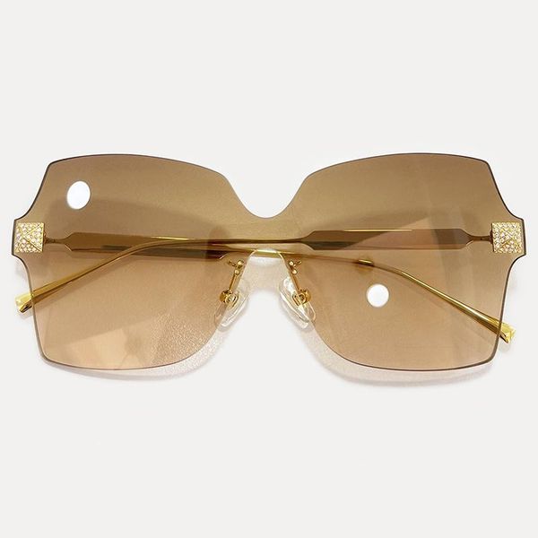 sunglasses fashion rimless women vintage brand designer gradient square sun glasses female eyewear uv400, White;black
sunglasses fashion rimless women vintage brand designer gradient square sun glasses female eyewear uv400, White;black