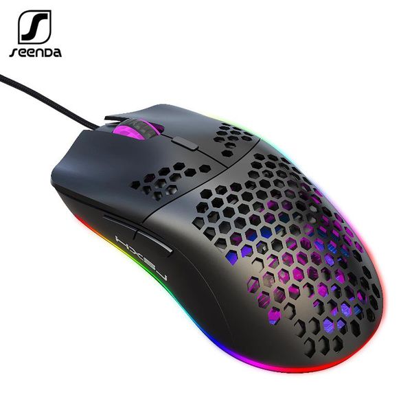 seenda rgb usb wired mouse gaming 6400pdi professional game for ganmer honeycomb hollow pc ergonomic design mice
seenda rgb usb wired mouse gaming 6400pdi professional game for ganmer honeycomb hollow pc ergonomic design mice