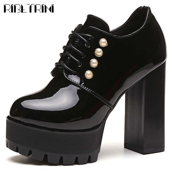 sandals for drop office brand quality block heel lace up platform pumps women 2021 spring pearl shoes woman, Black
sandals for drop office brand quality block heel lace up platform pumps women 2021 spring pearl shoes woman, Black