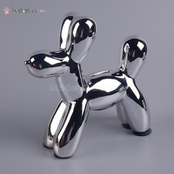 new ceramic craft animal balloon dog piggy bank put a nordic home decoration put on a gold silver balloon plating modern home ornament bn19
new ceramic craft animal balloon dog piggy bank put a nordic home decoration put on a gold silver balloon plating modern home ornament bn19