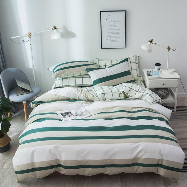 bedding sets white stripes reactive printing simple style set bed linen duvet cover sheet pillowcase cotton king bedclothes
bedding sets white stripes reactive printing simple style set bed linen duvet cover sheet pillowcase cotton king bedclothes