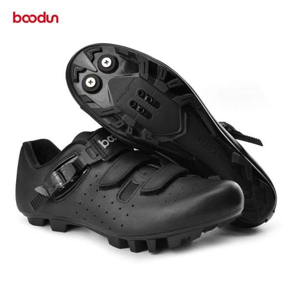 cycling footwear style boodun men women genuine leather shoes breathable anti-skid nylon sole road mountain bike with lock, Black
cycling footwear style boodun men women genuine leather shoes breathable anti-skid nylon sole road mountain bike with lock, Black