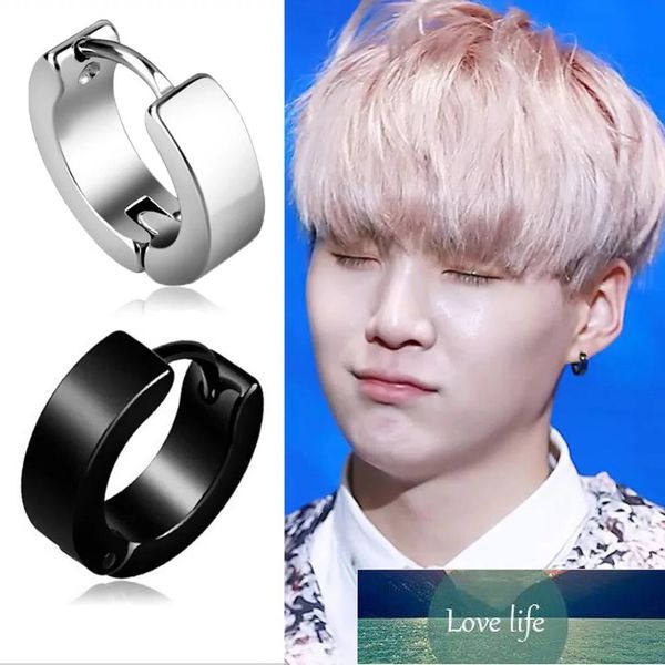 1pair anti-allergic titanium steel earring punk rock stud earrings men fashion jewelry women small circle round stud earrings, Golden;silver
1pair anti-allergic titanium steel earring punk rock stud earrings men fashion jewelry women small circle round stud earrings, Golden;silver