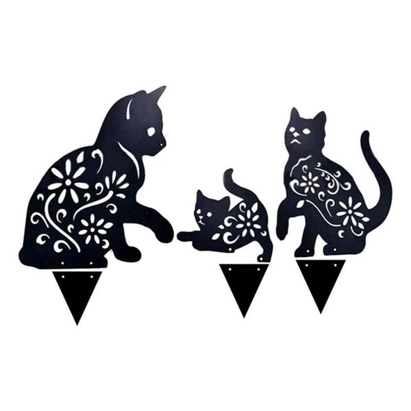 art outdoor kitten metal statue peg 2d cat figure ground insert decor for yard gift manor lawn black garden decorations
art outdoor kitten metal statue peg 2d cat figure ground insert decor for yard gift manor lawn black garden decorations
