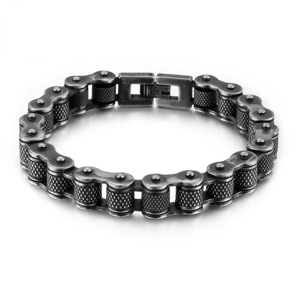 charm bracelets megin d punk vintage personality bicyle chain titanium steel for men women couple friend fashion design gift jewelry, Golden;silver
charm bracelets megin d punk vintage personality bicyle chain titanium steel for men women couple friend fashion design gift jewelry, Golden;silver