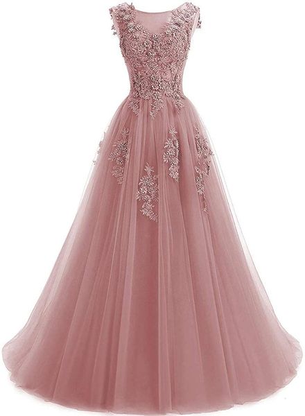 party dresses women's lace appliques prom a-line birdesmaid dress tulle formal vestidos de formales, White;black
party dresses women's lace appliques prom a-line birdesmaid dress tulle formal vestidos de formales, White;black