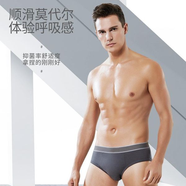 underpants brand men briefs men's modal breathable comfortable mens underwear soft low waist cueca panties, Black;white
underpants brand men briefs men's modal breathable comfortable mens underwear soft low waist cueca panties, Black;white