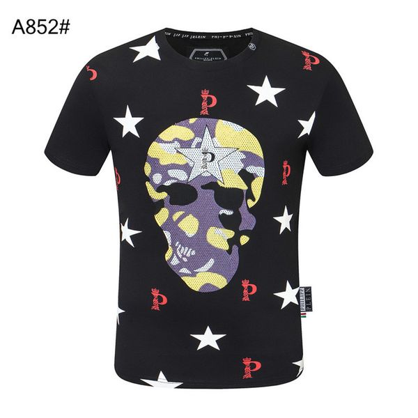 designer mens pp skull diamond t shirts short sleeve brand spring and summer high o-neck quality skulls tshirt tees phillip plain p852, White;black
designer mens pp skull diamond t shirts short sleeve brand spring and summer high o-neck quality skulls tshirt tees phillip plain p852, White;black