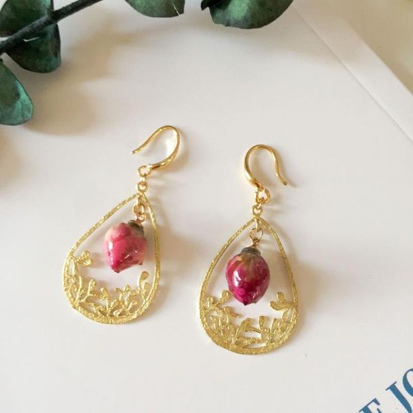 dangle & chandelier golden hollow drop shape temperament earrings natural rose women's pendant designer jewelry fashion 2021 trend, Silver
dangle & chandelier golden hollow drop shape temperament earrings natural rose women's pendant designer jewelry fashion 2021 trend, Silver