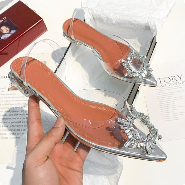 pointed toe women flat sandals transparent pvc summer shoes woman crystal casual slingbacks sandalias femmes chaussure mujer, Black
pointed toe women flat sandals transparent pvc summer shoes woman crystal casual slingbacks sandalias femmes chaussure mujer, Black