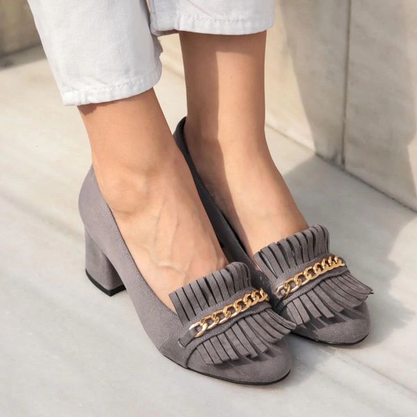 dress shoes brand sharon, gray color 5cm heel, high-quality casual comfort women 's shoes, Black
dress shoes brand sharon, gray color 5cm heel, high-quality casual comfort women 's shoes, Black