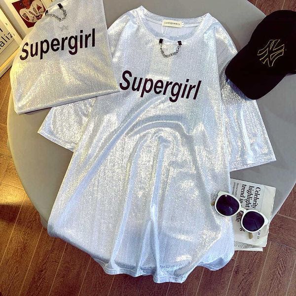 summer retro style bright silk stylish woman shiny loose short sleeve t-shirt club aesthetic harajuku women tshirt women's, White
summer retro style bright silk stylish woman shiny loose short sleeve t-shirt club aesthetic harajuku women tshirt women's, White