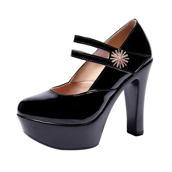 dress shoes big size 32-43 patent leather pumps women block heel wedding 2021 high heels mary jane for office party, Black
dress shoes big size 32-43 patent leather pumps women block heel wedding 2021 high heels mary jane for office party, Black