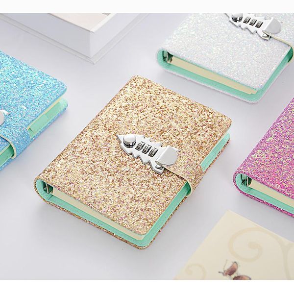 kawaii a6 diary with lock pu leather notebook school supplies corlorful lockable password mini writing pads notepads, Purple;pink
kawaii a6 diary with lock pu leather notebook school supplies corlorful lockable password mini writing pads notepads, Purple;pink