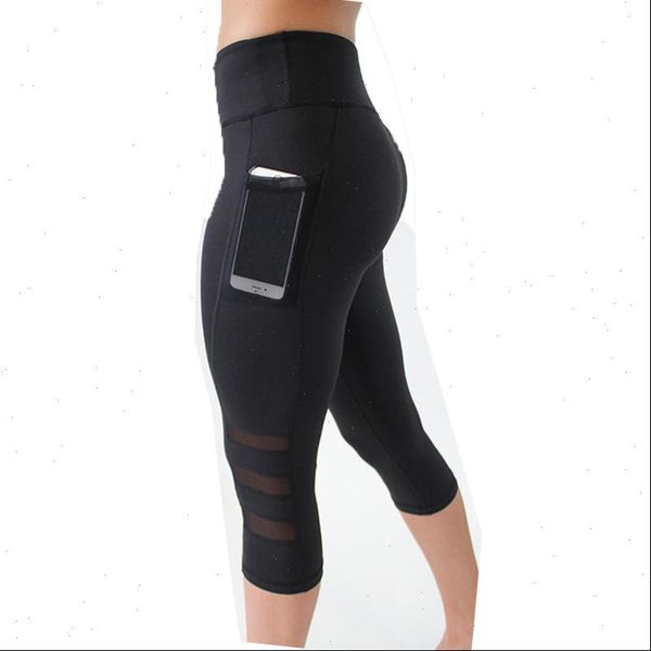 summer mesh womens leggings patchwork women pocekts capri pants fitness sportswear leggins workout drop, Black
summer mesh womens leggings patchwork women pocekts capri pants fitness sportswear leggins workout drop, Black