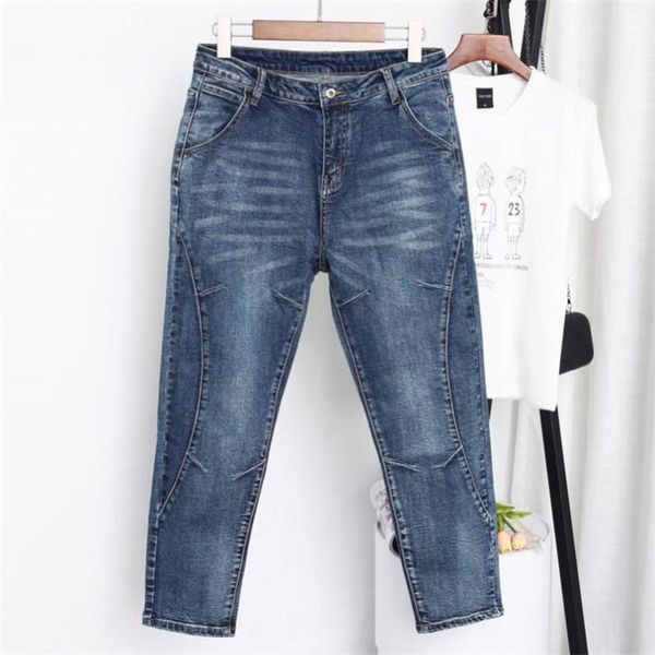 spring autumn high waist female boyfriend jeans for women denim harem pants bleached woman plus size 5xl w490 women's, Blue
spring autumn high waist female boyfriend jeans for women denim harem pants bleached woman plus size 5xl w490 women's, Blue