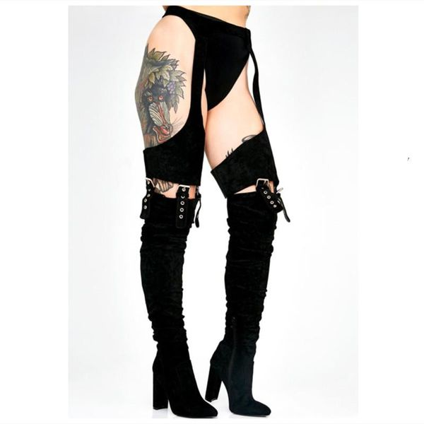 boots mkkhou fashion over the knee women's suede pointed toe detachable pants large size 35-48, Black
boots mkkhou fashion over the knee women's suede pointed toe detachable pants large size 35-48, Black