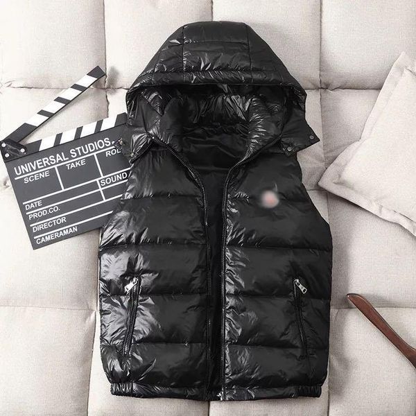 men's down & parkas white duck and cotton winter vest european american youth thickened bright surface to keep warm, Black
men's down & parkas white duck and cotton winter vest european american youth thickened bright surface to keep warm, Black