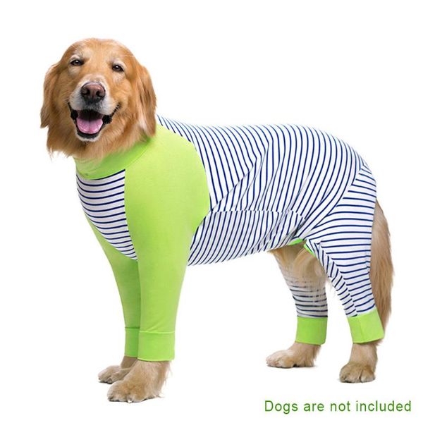 outdoor walking lightweight full coverage soft cotton dog pajamas home daily pet clothes stripe print after comfortable apparel
outdoor walking lightweight full coverage soft cotton dog pajamas home daily pet clothes stripe print after comfortable apparel