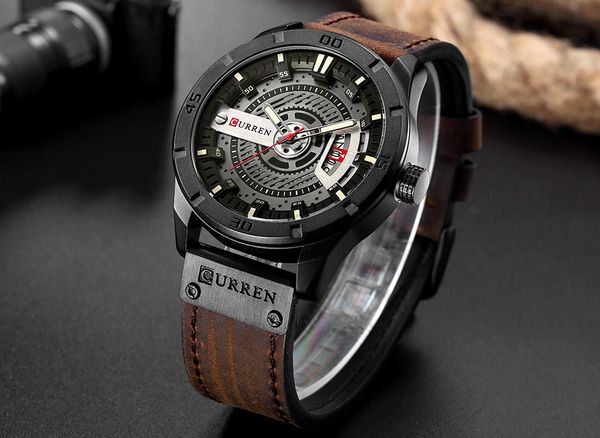 wristwatches luxury watch brand curren men military sports watches men's quartz date clock man casual leather wrist relogio masculino, Slivery;brown
wristwatches luxury watch brand curren men military sports watches men's quartz date clock man casual leather wrist relogio masculino, Slivery;brown