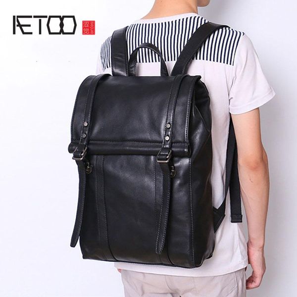 backpack aetoo layer cowhide fashion backpack, large-capacity leather computer bag, business casual
backpack aetoo layer cowhide fashion backpack, large-capacity leather computer bag, business casual